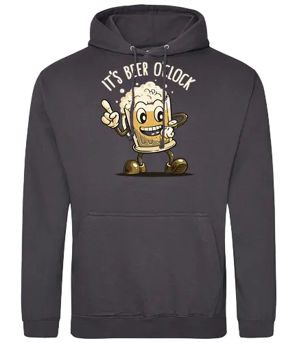 Beer Time - beer, bier, it's  time - Standard Hoodie