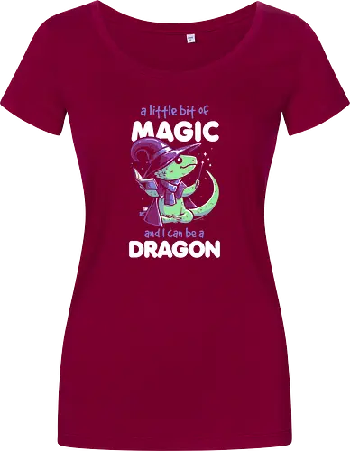 With Magic I Can Be a Dragon