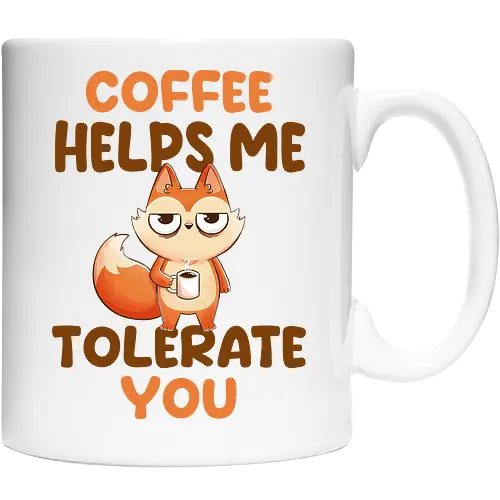 Coffee is my anger management tool.