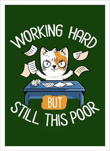Working Hard Still This Poor