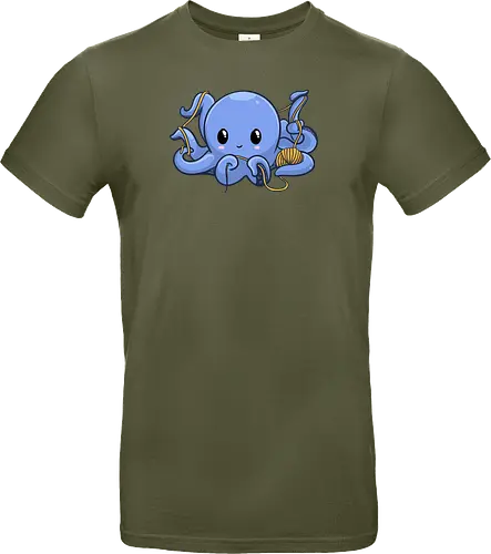 Wickelnder Oktopus