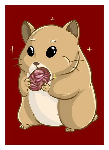 Hamsternder Hamster