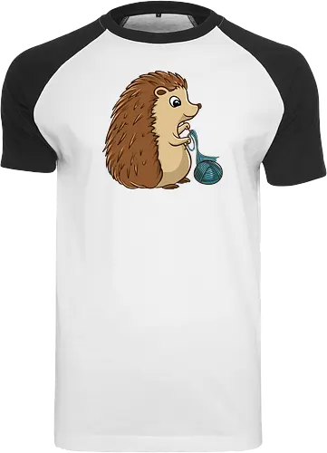 Strickender Igel