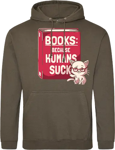 Books Because Humans Suck