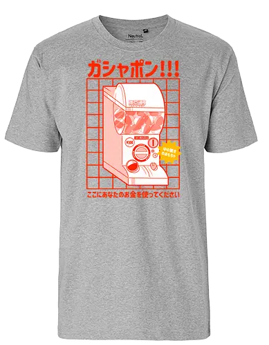 Gachapon! - gacha, japan, lucky - Fairtrade T-Shirt