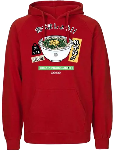 Gyudon - japan, essen, food, udon - Fairtrade Hoodie