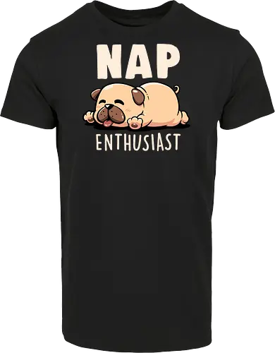 Nap Enthusiast - Funny Cute Lazy Pug Dog Gift