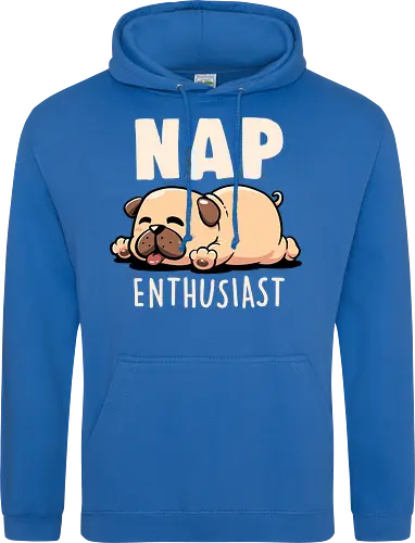 Nap Enthusiast - Funny Cute Lazy Pug Dog Gift