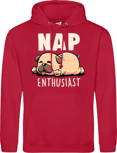 Nap Enthusiast - Funny Cute Lazy Pug Dog Gift