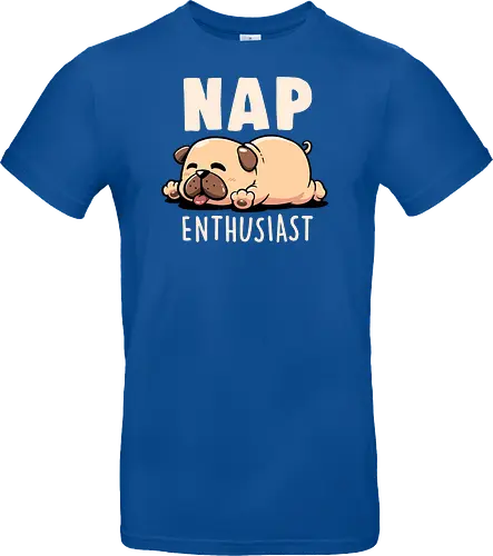 Nap Enthusiast - Funny Cute Lazy Pug Dog Gift