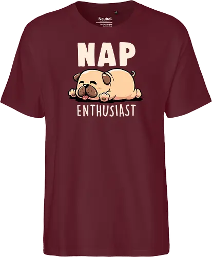 Nap Enthusiast - Funny Cute Lazy Pug Dog Gift