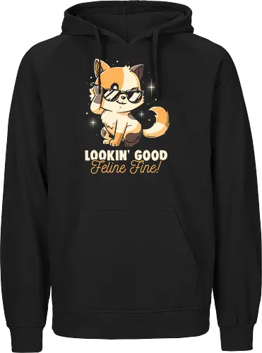 Feline Fine - Funny Cute Cat Sarcasm Gift
