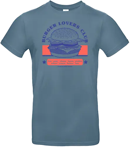 Burger Lovers Club - burger, hamburger, fastfood - Standard T-Shirt
