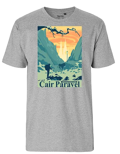 Cair paravel I - fantasy, book, Capital, Visit - Fairtrade T-Shirt