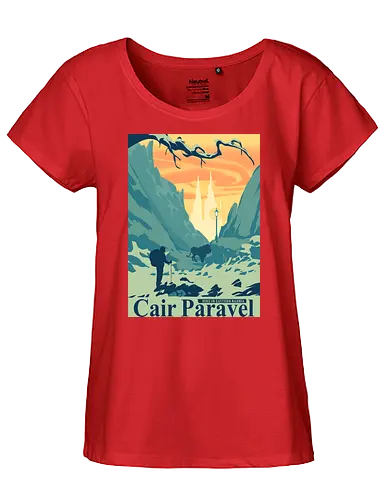 Cair paravel I - fantasy, book, Capital, Visit - Fairtrade Girl Shirt
