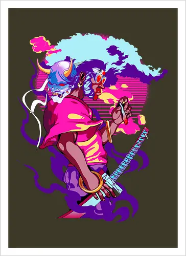 Neon Afro