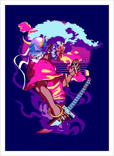 Neon Afro