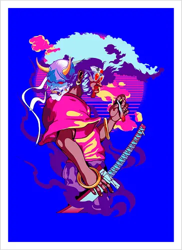 Neon Afro