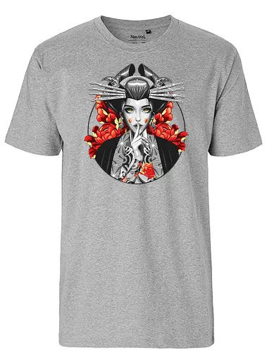 Irezumi Geisha II - geisha, japan, tattoo - Fairtrade T-Shirt