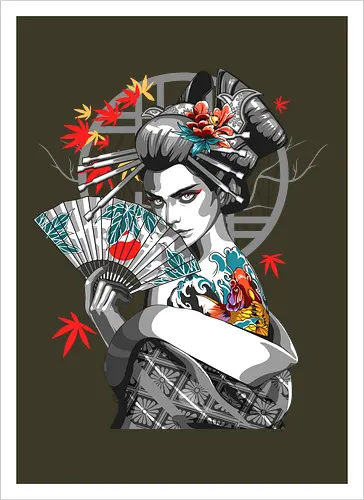 Irezume Geisha I