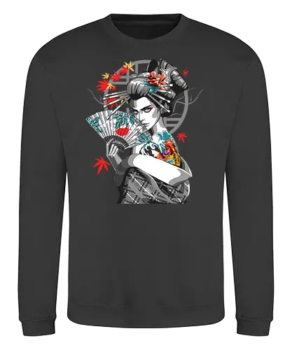 Irezume Geisha I - irezumi, geisha, japan - Sweatshirt