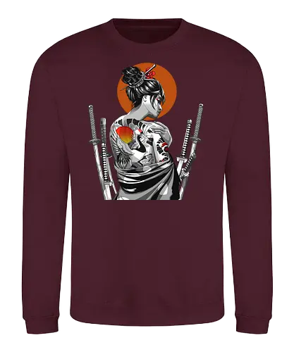 Irezumi Geisha III - irezumi, geisha, japan - Sweatshirt