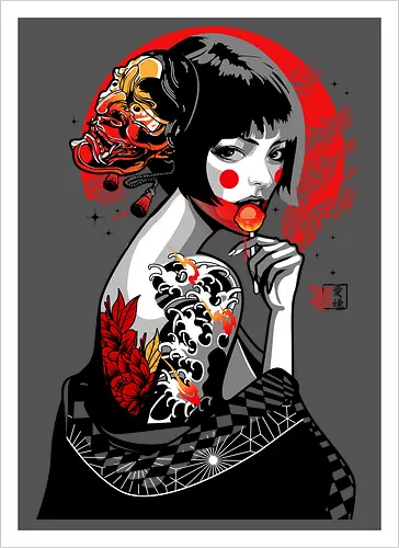 Lollipop Geisha