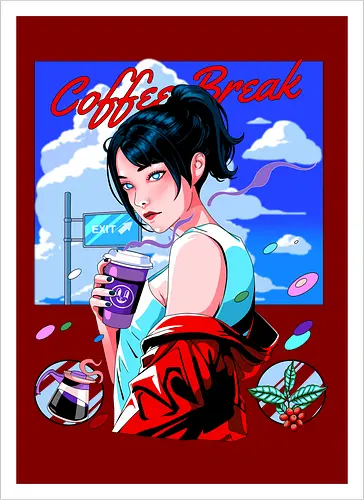 Coffee Break Girl