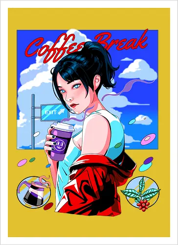 Coffee Break Girl