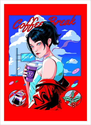Coffee Break Girl