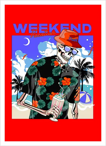 WeekEnd Vacation (death skull)