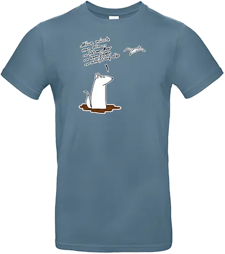 Möve müsste man sein - Standard T-Shirt
