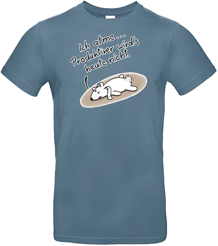 Produktiver wird´s heute nicht - Standard T-Shirt