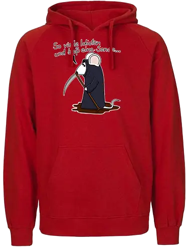 Sensenmaus - Fairtrade Hoodie