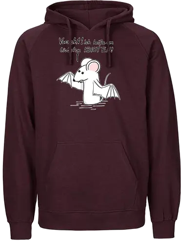 Fledermaus - Fairtrade Hoodie