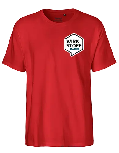 Wirkstoffradio - Logo - wirkstoffradio, poComicast - Fairtrade T-Shirt