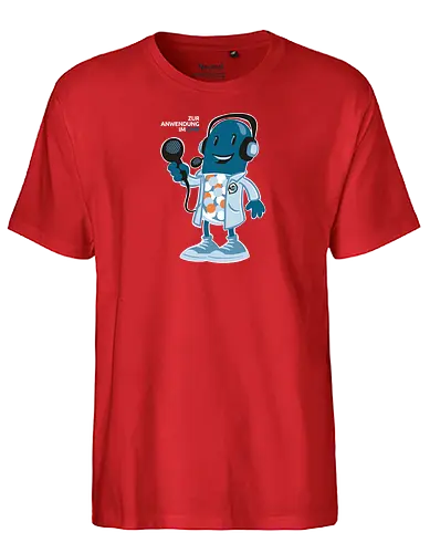 Wirkstoffradio - Zur Anwendung im Ohr - wirkstoffradio, poComicast - Fairtrade T-Shirt