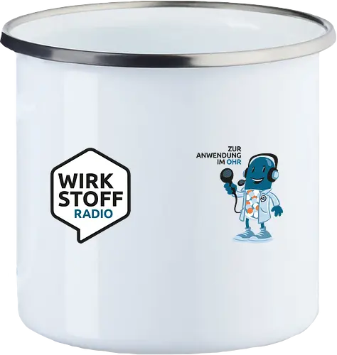 Wirkstoffradio - Zur Anwendung im Ohr Tasse