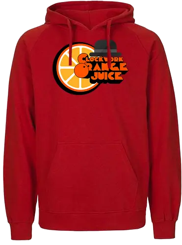 Orange Juice Machine - Clockwork, Orange, saft, 80s - Fairtrade Hoodie