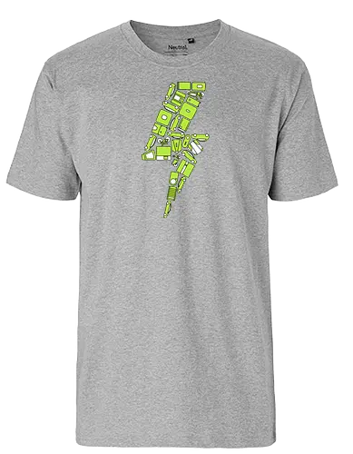 Device Lightning - evcc - Fairtrade T-Shirt