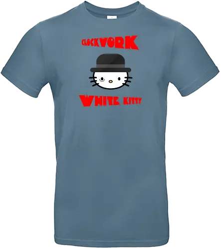 Clockwork White Kitty - Standard T-Shirt