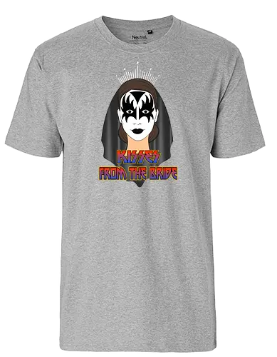 Kisses From  The Bride - Fairtrade T-Shirt