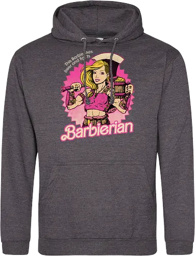 Barbarian Doll - Powerful RPG Doll - barbara, Barbarian, rpg - Standard Hoodie