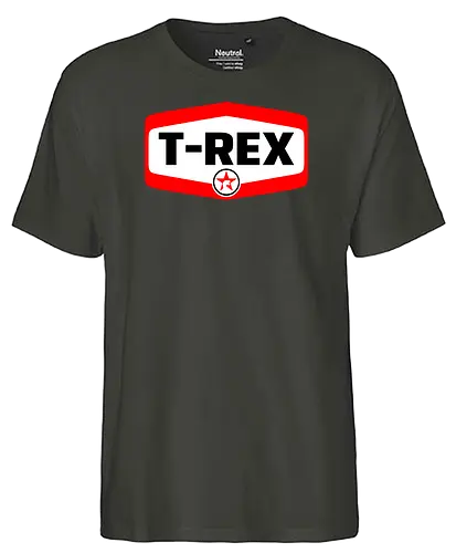 T-Rex Fossil Fuel - Fairtrade T-Shirt