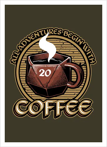 RPG - All adventures begin with coffee