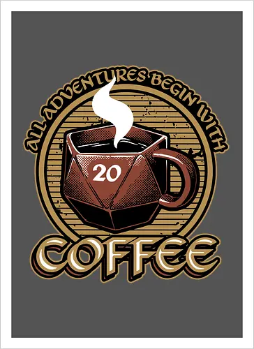 RPG - All adventures begin with coffee