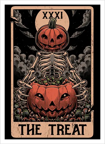 Halloween Tarot Pumpkin Treat