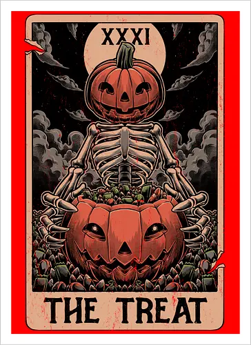 Halloween Tarot Pumpkin Treat