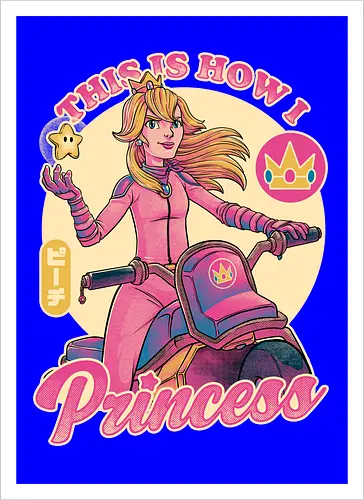 How I Princess - Powerful Video Game Biker