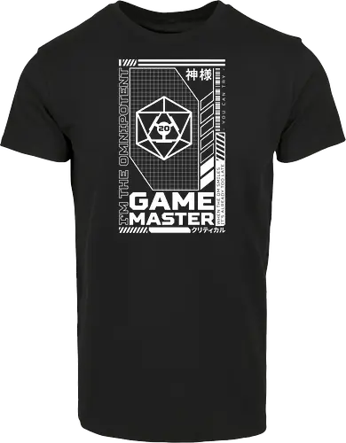 RPG Cyberpunk - Omnipotent Game Master - gaming, w20, pen and paper, rpg - Hausmarke Shirt